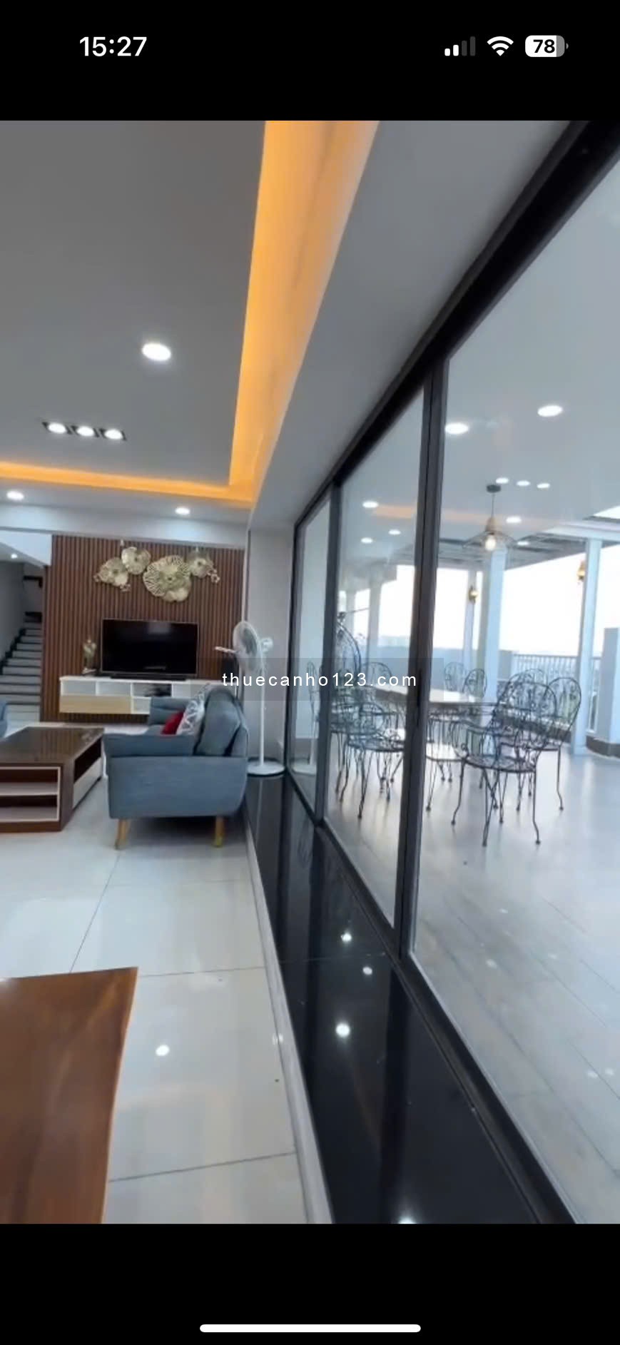 Cần cho thuê Penhouse Sky Garden 2. Dt 510m2, 7PN 6WC. Nhà full nt cao cấp. Giá 2500$