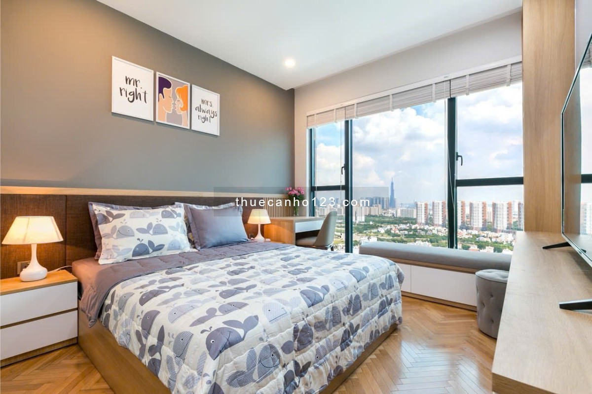 2 phòng ngủ Feliz En Vista full nội thất, nhà đẹp, giá chỉ 23 triệu/tháng.