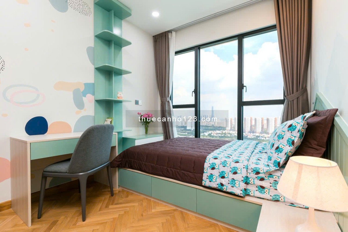 2 phòng ngủ Feliz En Vista full nội thất, nhà đẹp, giá chỉ 23 triệu/tháng.