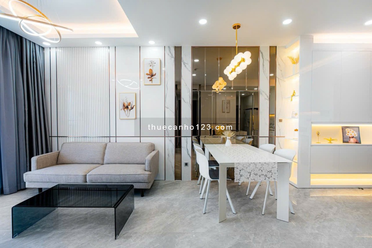 Cần cho thuê CH The Peak Midtown M8, nhà mới, giá cực rẻ, 2 phòng ngủ, có ô xe. LH: 0916529786