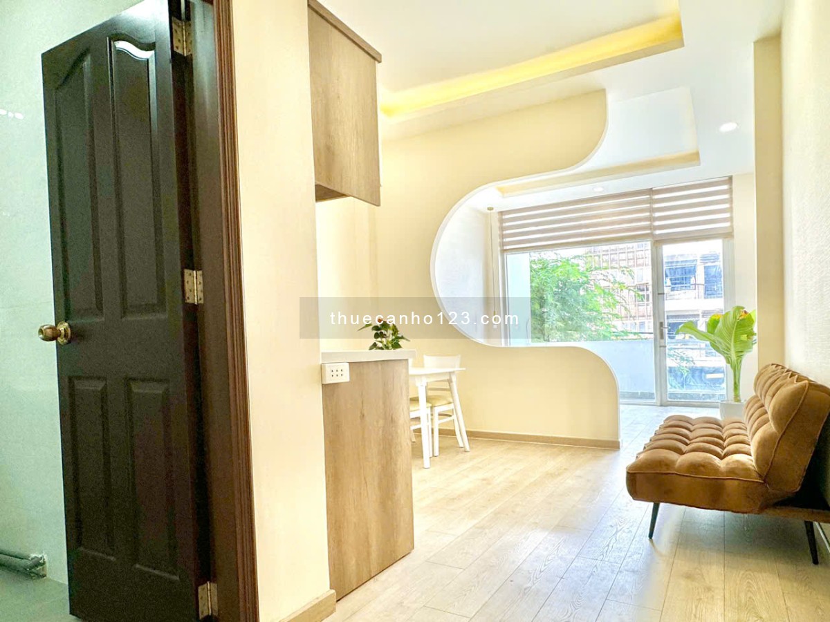 Căn hộ balcon/cửa sổ thoáng, 40m² – Ngã tư Hàng Xanh, HUTECH, Đinh Bộ Lĩnh, Bình Thạnh