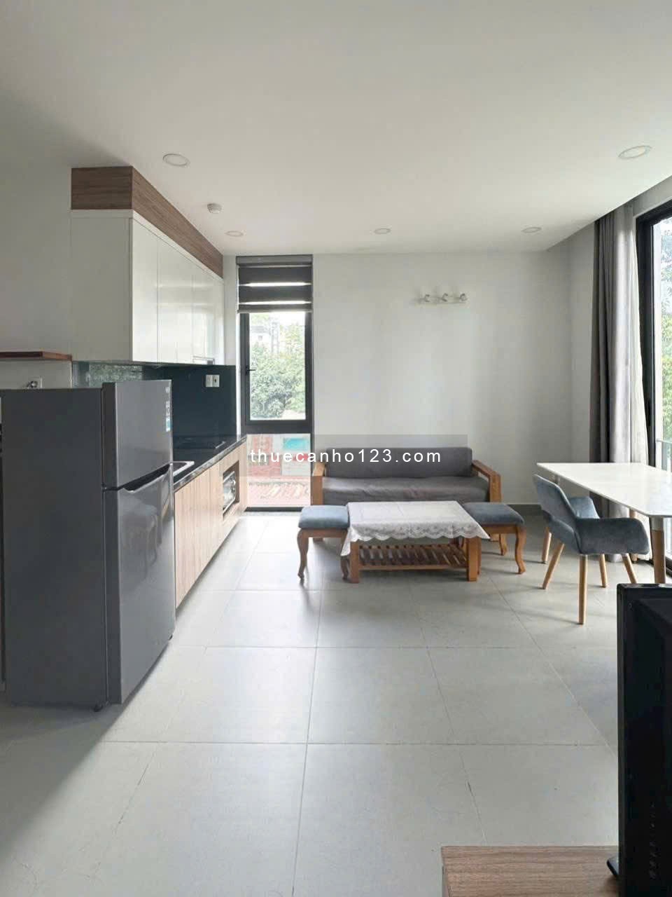 Căn hộ studio/1PN ban công/cửa sổ ngay Trường Sa, trung tâm khu phố Nhật - Phạm Viết Chánh, BT