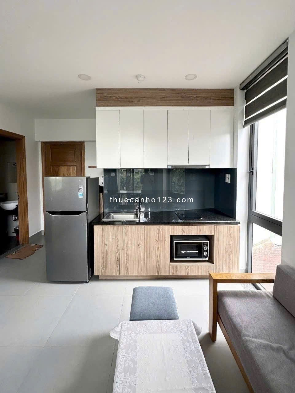 Căn hộ studio/1PN ban công/cửa sổ ngay Trường Sa, trung tâm khu phố Nhật - Phạm Viết Chánh, BT