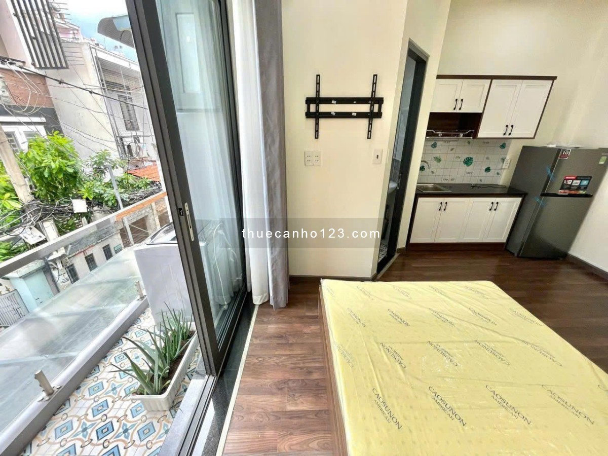 Cho thuê căn hộ ngay hutech, Xô Viết Nghệ Tĩnh, Bình Thạnh, đầy đủ tiện nghi, có ban công/ cửa sổ,..