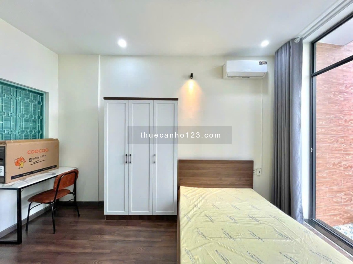 Cho thuê căn hộ ngay hutech, Xô Viết Nghệ Tĩnh, Bình Thạnh, đầy đủ tiện nghi, có ban công/ cửa sổ,..