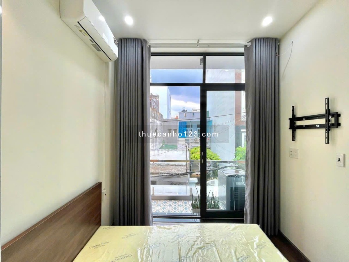 Cho thuê căn hộ ngay hutech, Xô Viết Nghệ Tĩnh, Bình Thạnh, đầy đủ tiện nghi, có ban công/ cửa sổ,..