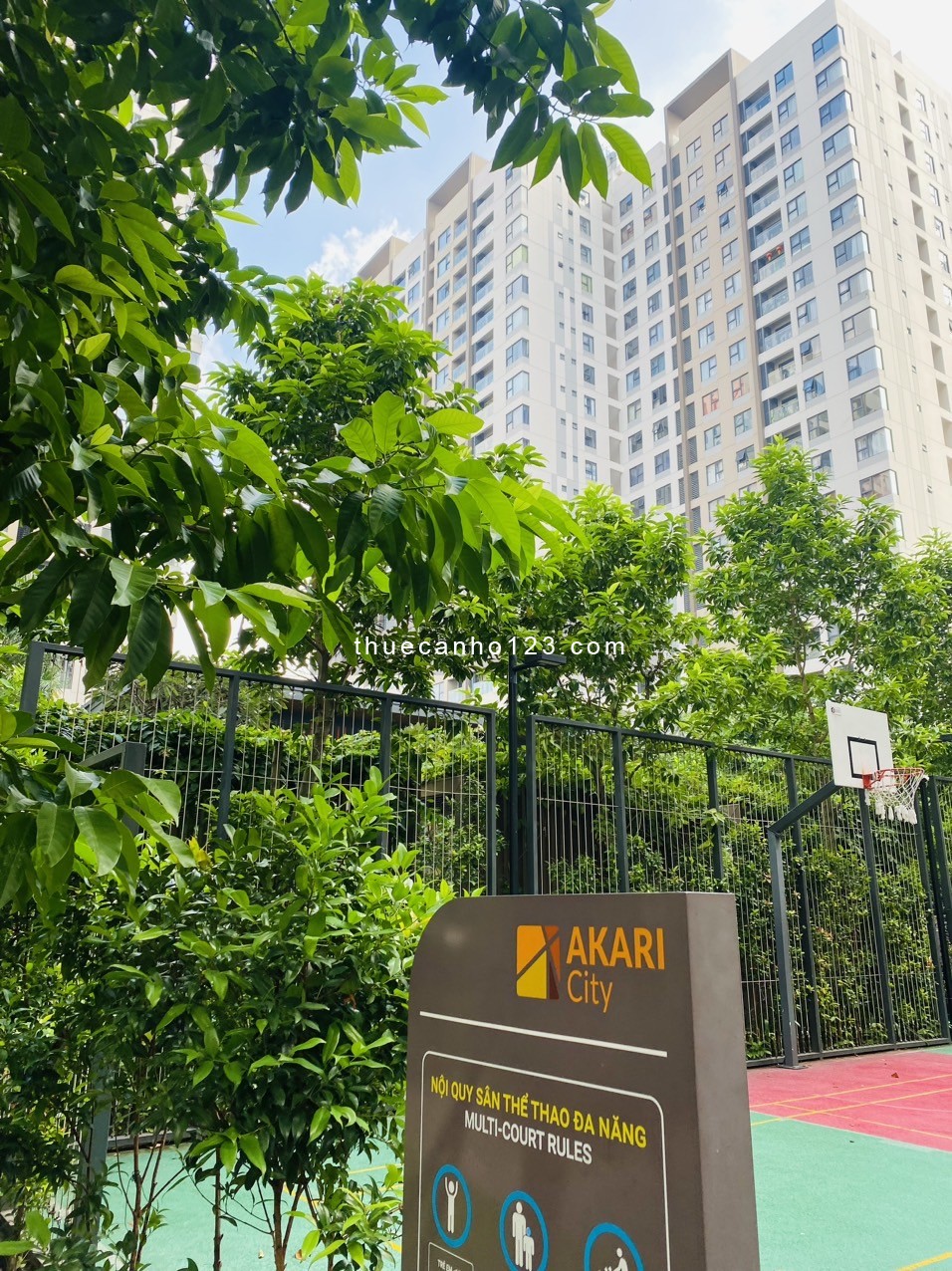 Cho thuê căn hộ Akari 2PN 2VS có bancol full nội thất cao cấp giá 12 triệu/tháng nhận nhà cuối tháng