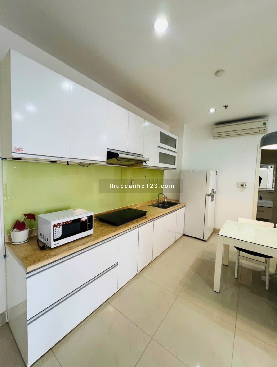 Chung cư Hà Đồ, Nguyễn Văn Công, GV: 2p ngủ, wc, nhà mới, 12tr5/tháng.