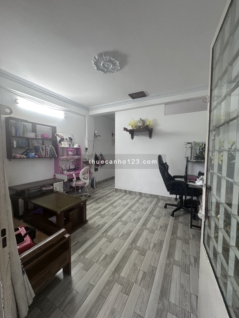 Cho thuê chung cư 45m2 full nội thất 1 phòng ngủ gần Diamon Palace và bệnh viện Quận Tân Phú