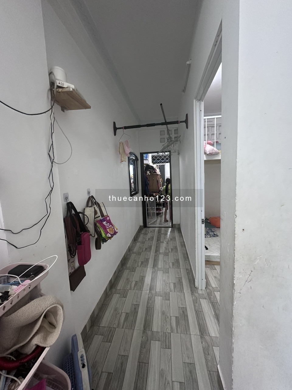Cho thuê chung cư 45m2 full nội thất 1 phòng ngủ gần Diamon Palace và bệnh viện Quận Tân Phú
