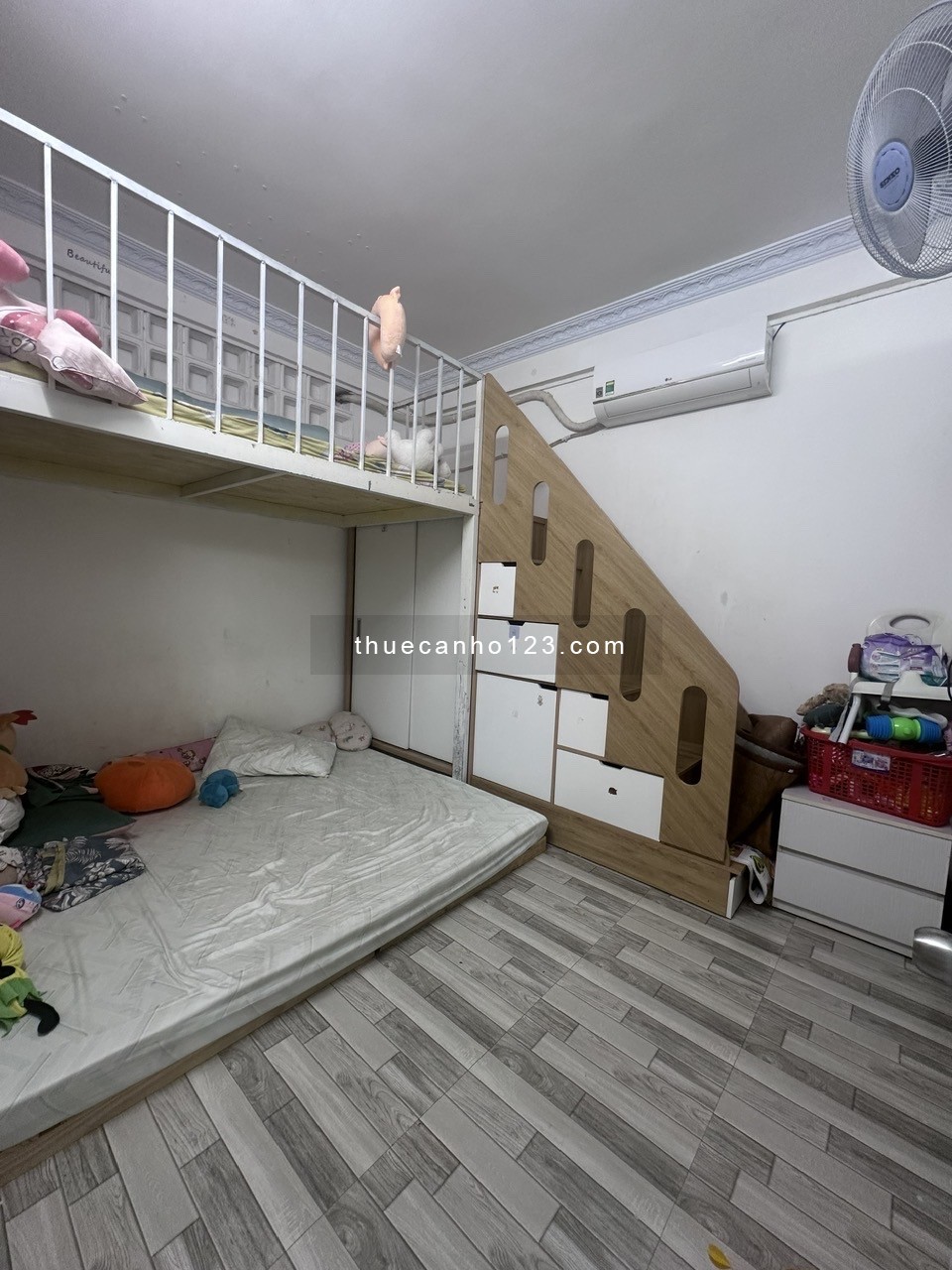 Cho thuê chung cư 45m2 full nội thất 1 phòng ngủ gần Diamon Palace và bệnh viện Quận Tân Phú