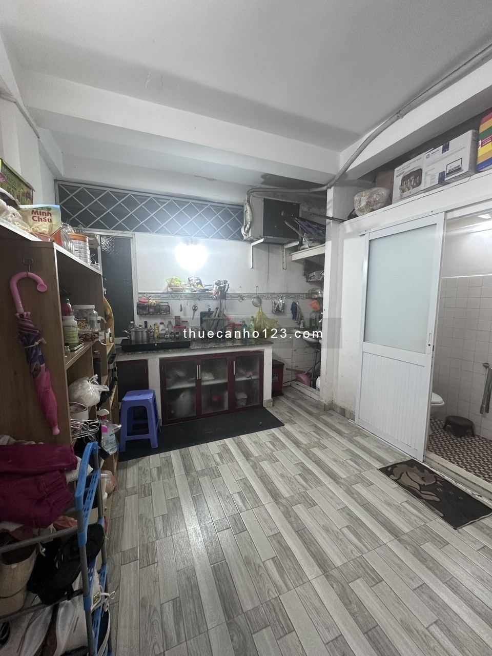 Cho thuê chung cư 45m2 full nội thất 1 phòng ngủ gần Diamon Palace và bệnh viện Quận Tân Phú