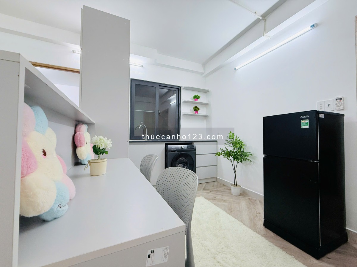 SIÊU TIỆN NGHI! Studio MỚI TINH full nội thất - Nơ Trang Long Bình thạnh