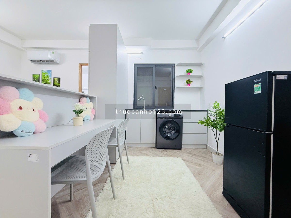 SIÊU TIỆN NGHI! Studio MỚI TINH full nội thất - Nơ Trang Long Bình thạnh