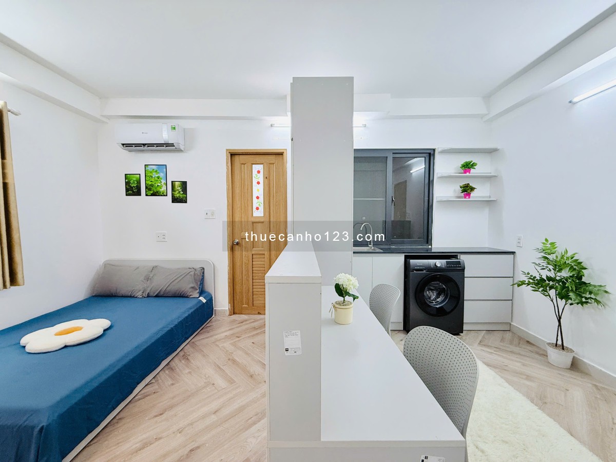 SIÊU TIỆN NGHI! Studio MỚI TINH full nội thất - Nơ Trang Long Bình thạnh