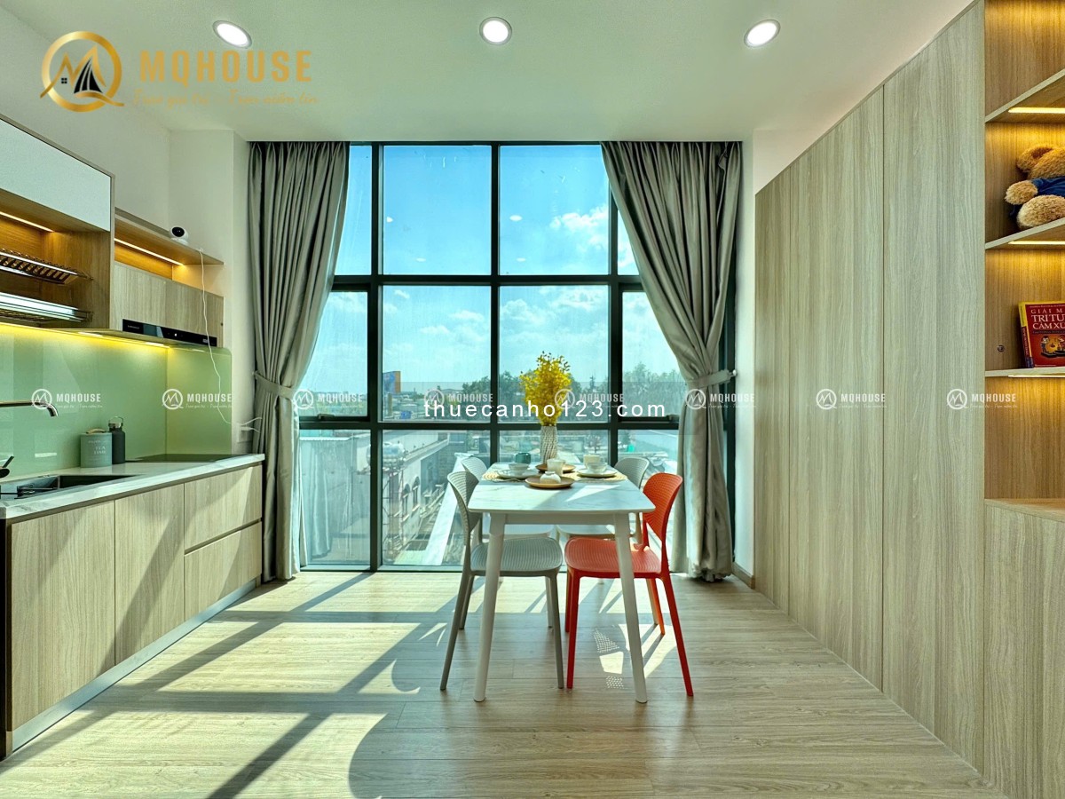 Căn hộ full nội thất view kính siêu đẹp Tân Bình - 0909186134
