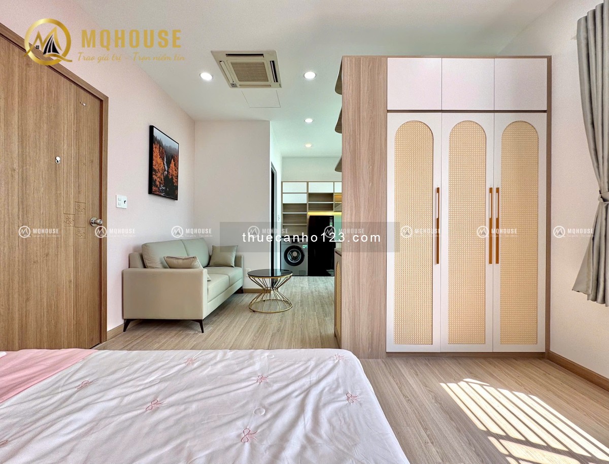 Căn hộ full nội thất view kính siêu đẹp Tân Bình - 0909186134