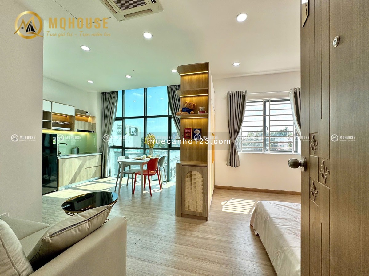 Căn hộ full nội thất view kính siêu đẹp Tân Bình - 0909186134
