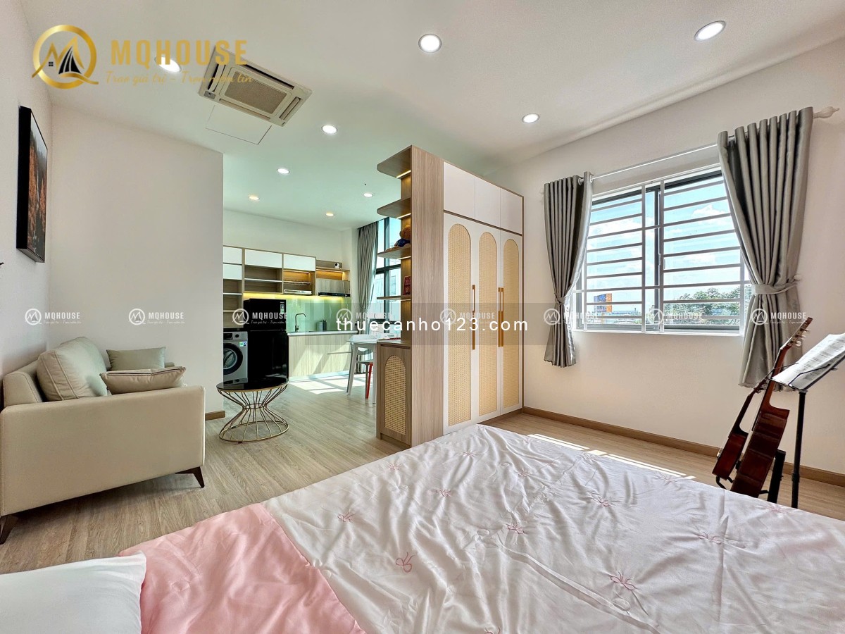Căn hộ full nội thất view kính siêu đẹp Tân Bình - 0909186134
