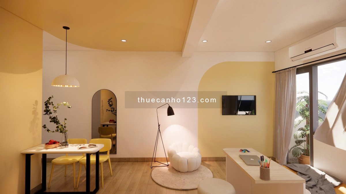 Cho thuê căn hộ mới 100% full nội thất mới Tân Bình - 0909186134