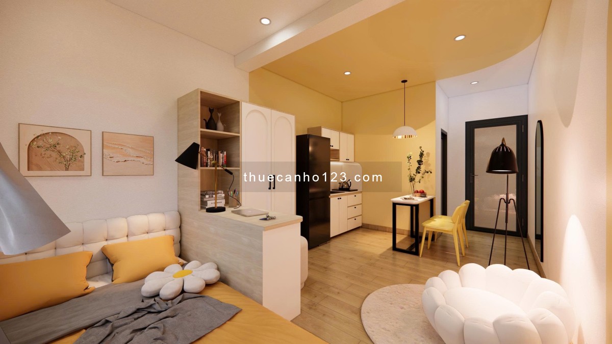 Cho thuê căn hộ mới 100% full nội thất mới Tân Bình - 0909186134