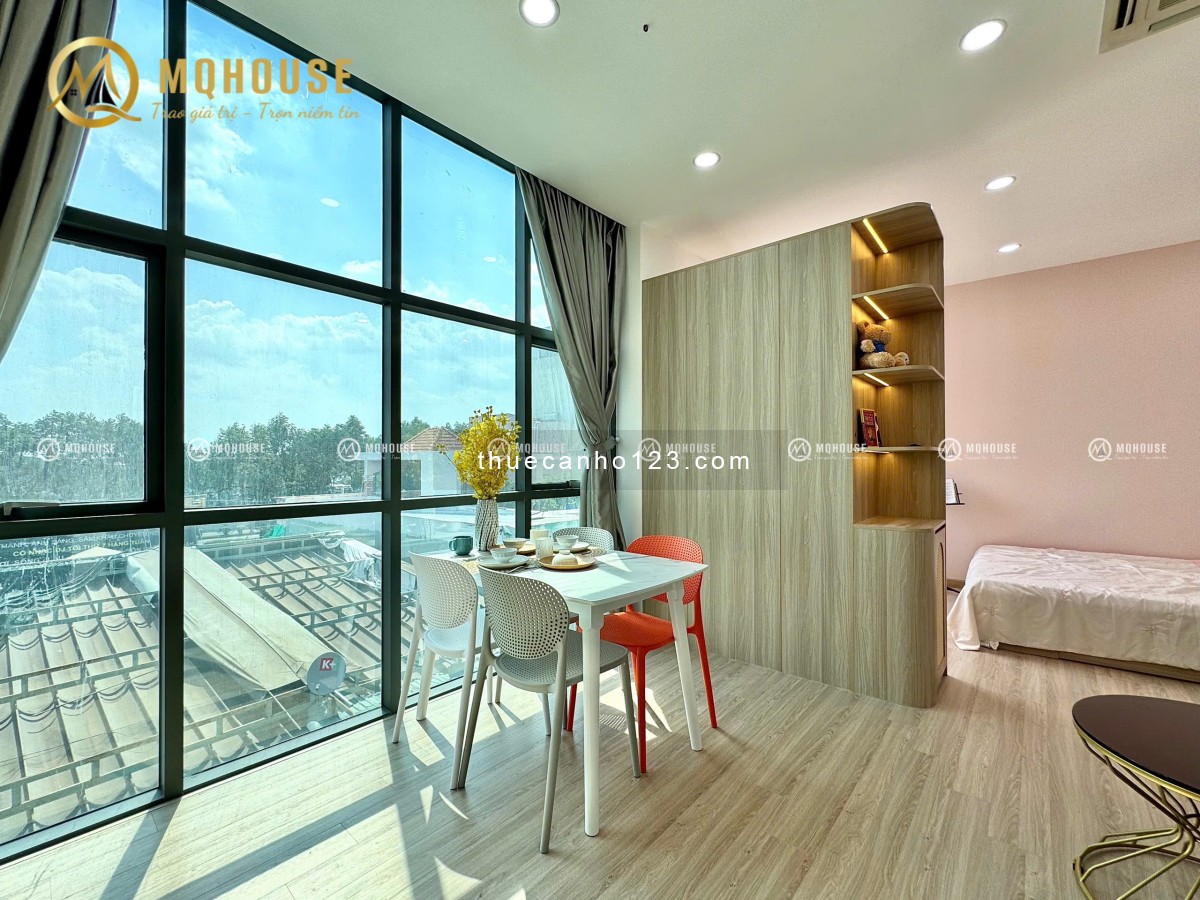Căn hộ full nội thất view kính siêu đẹp Tân Bình - 0909186134