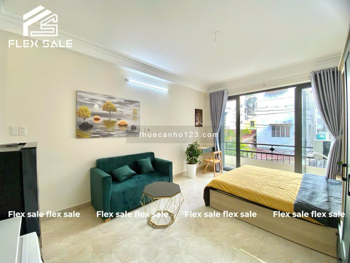 [TRỐNG] Studio bancol 40m2 - Nội thất đầy đủ từ A-Z, nhà mới tinh ngay Phan Đăng Lưu