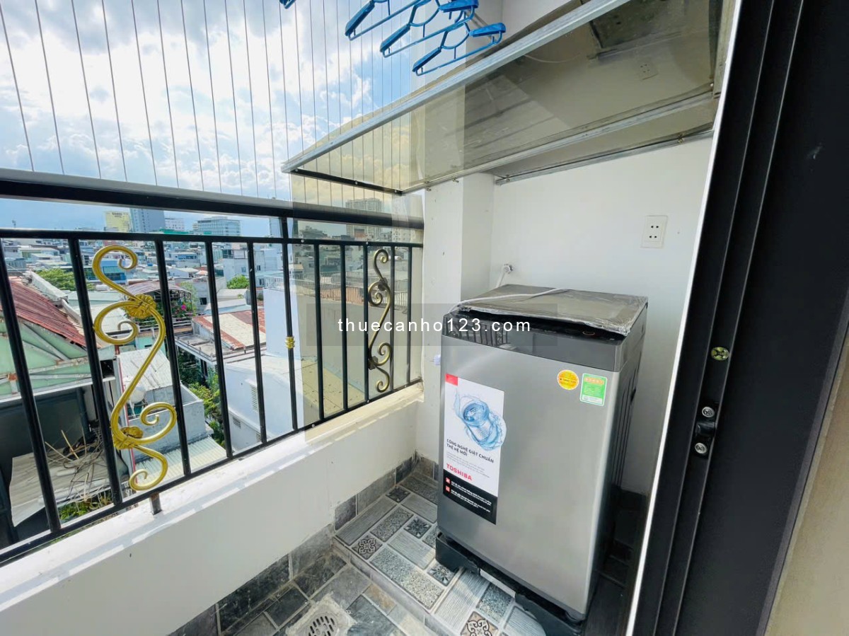 Cho thuê căn hộ đầy đủ nội thất, vào ở ngay, đường Nguyễn Văn Linh sát cầu Rồng