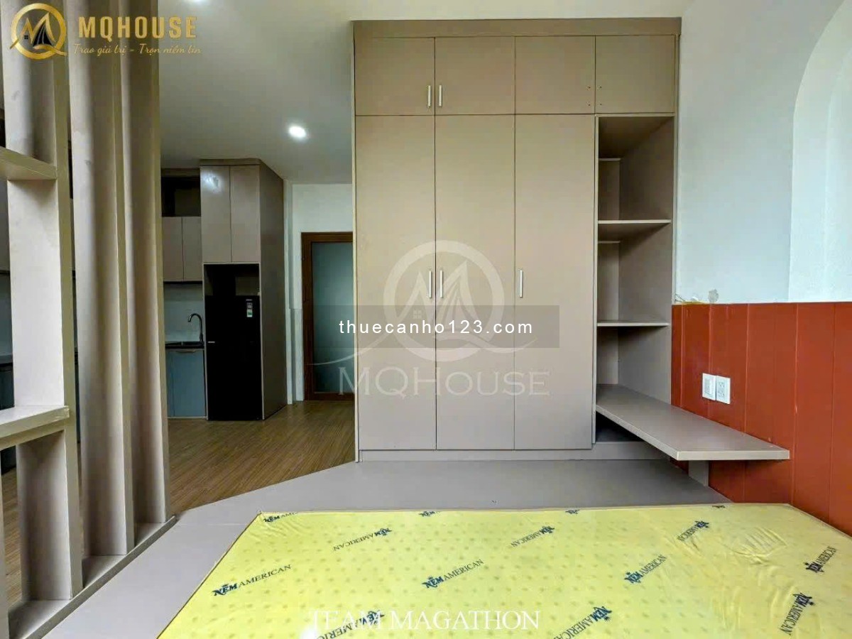 Khai trương căn hộ mới tách bếp Balcon/ cửa sổ, 45m², nội thất cực sang – Cầu Thị Nghè - Bình Thạnh