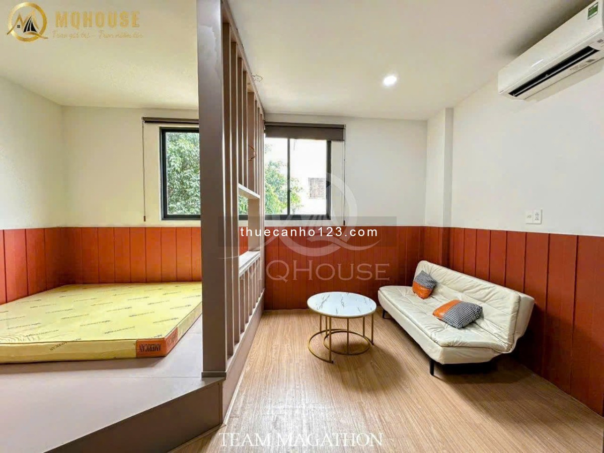 Khai trương căn hộ mới tách bếp Balcon/ cửa sổ, 45m², nội thất cực sang – Cầu Thị Nghè - Bình Thạnh