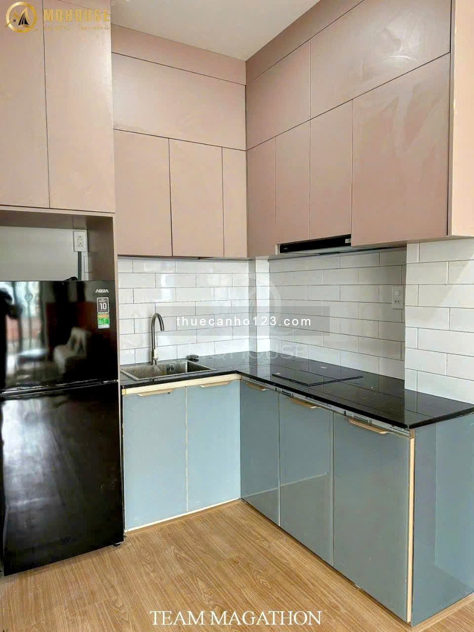 Khai trương căn hộ mới tách bếp Balcon/ cửa sổ, 45m², nội thất cực sang – Cầu Thị Nghè - Bình Thạnh