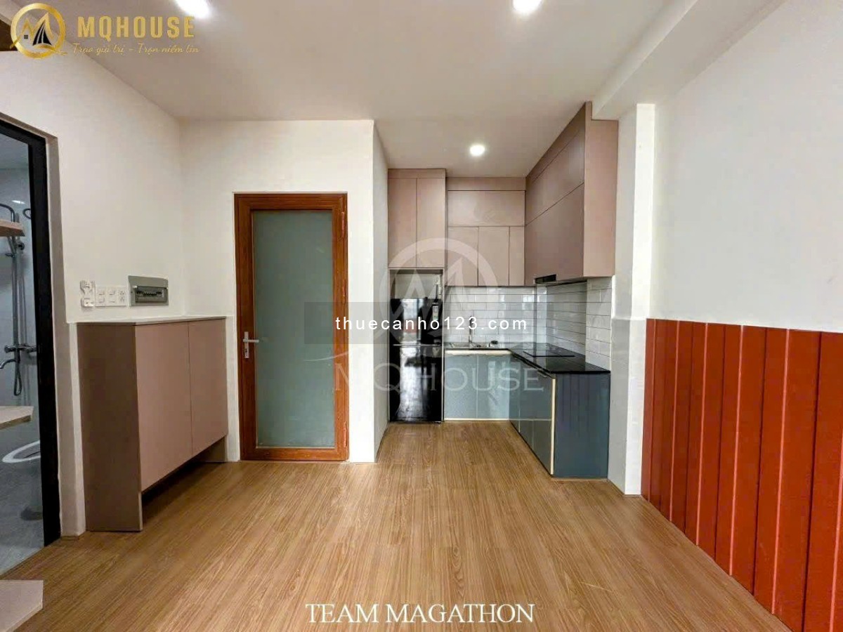 Khai trương căn hộ mới tách bếp Balcon/ cửa sổ, 45m², nội thất cực sang – Cầu Thị Nghè - Bình Thạnh