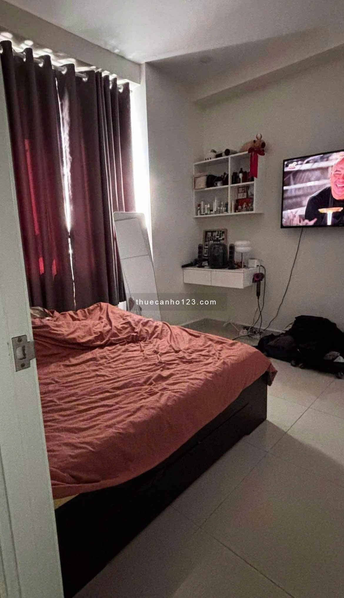 Chung cư Melody, 869 Âu cơ, Tân Phú: 78m2, 2p ngủ, 2wc, NT, 12tr/th.