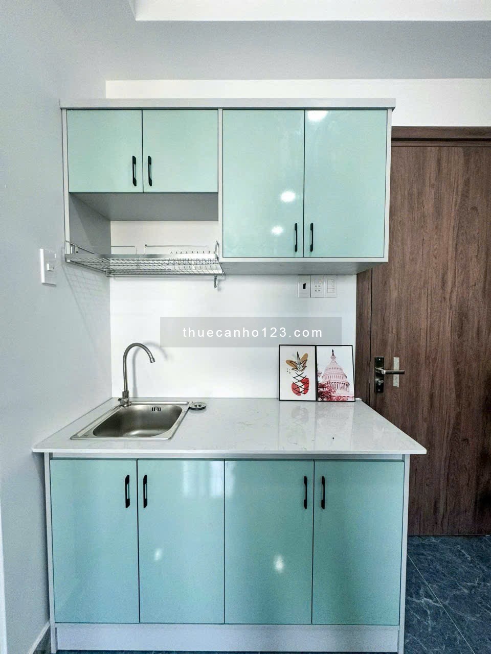 Hot trống sẵn – Căn hộ 1PN riêng full nội thất – Tách bếp – Cửa sổ thoáng mát