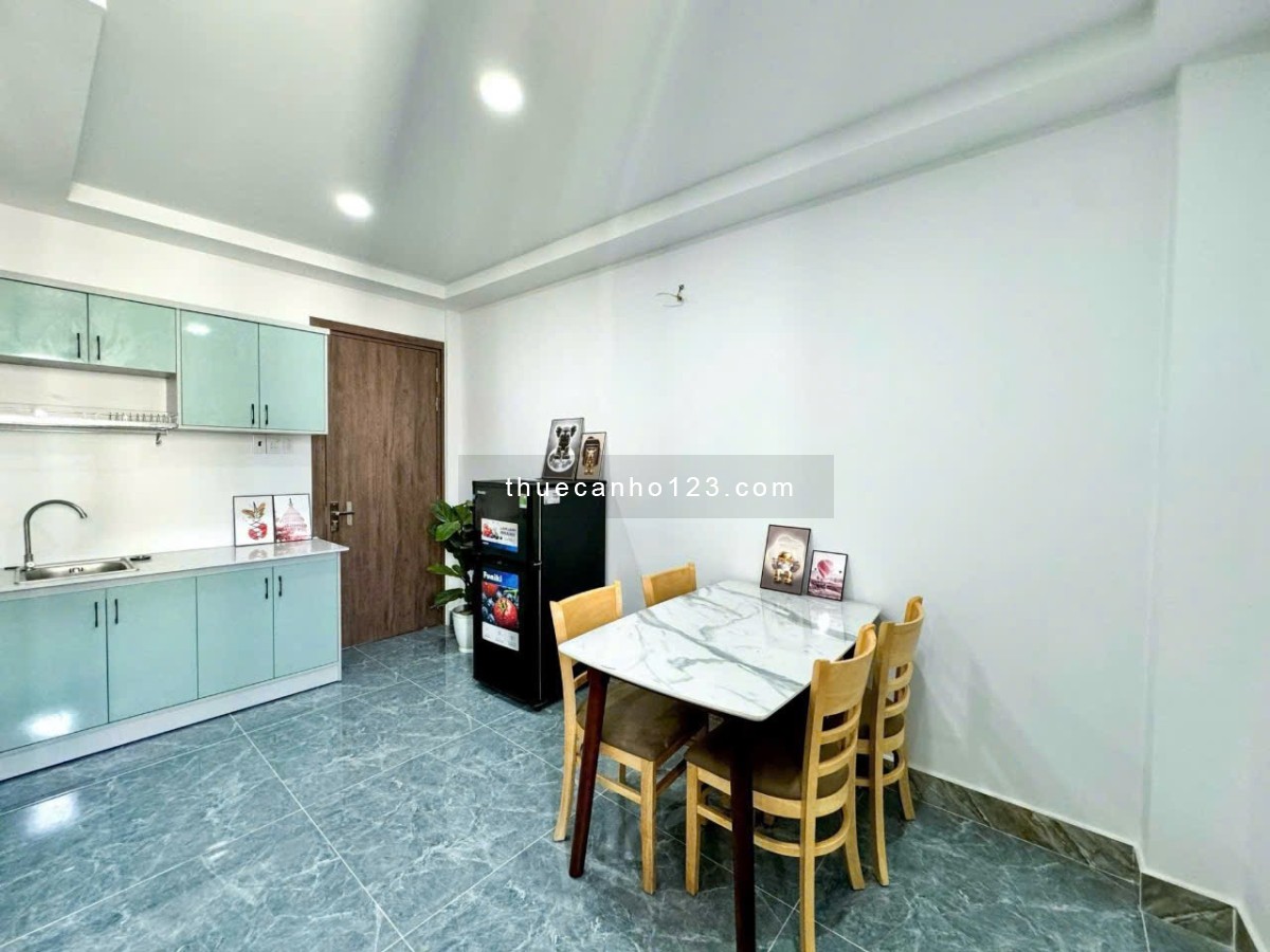 Hot trống sẵn – Căn hộ 1PN riêng full nội thất – Tách bếp – Cửa sổ thoáng mát