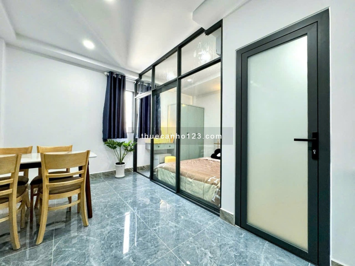 Hot trống sẵn – Căn hộ 1PN riêng full nội thất – Tách bếp – Cửa sổ thoáng mát