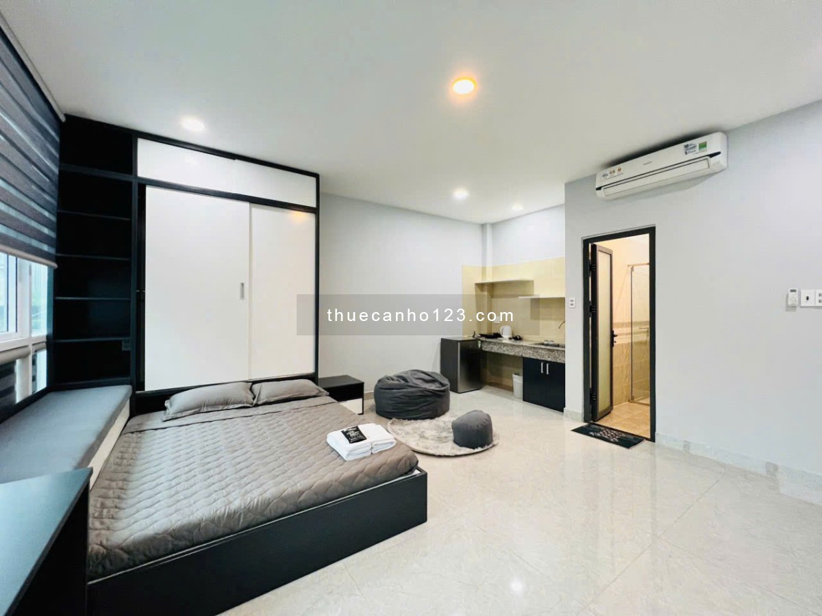Căn hộ cửa sổ lớn cực thoáng, 40m² – Hồ Con Rùa - Vòng xoay Điện Biên Phủ, Đa Kao, Q1