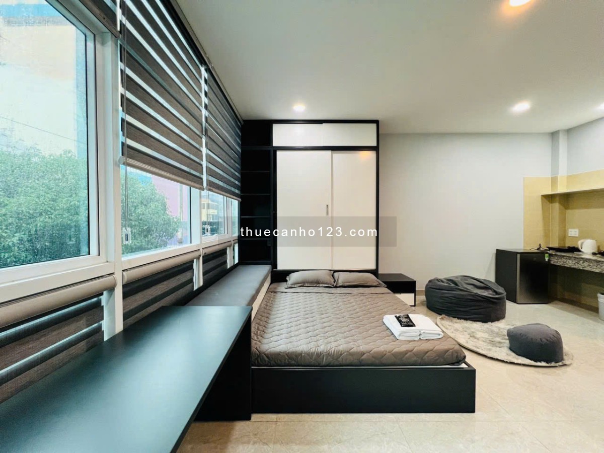 Căn hộ cửa sổ lớn cực thoáng, 40m² – Hồ Con Rùa - Vòng xoay Điện Biên Phủ, Đa Kao, Q1