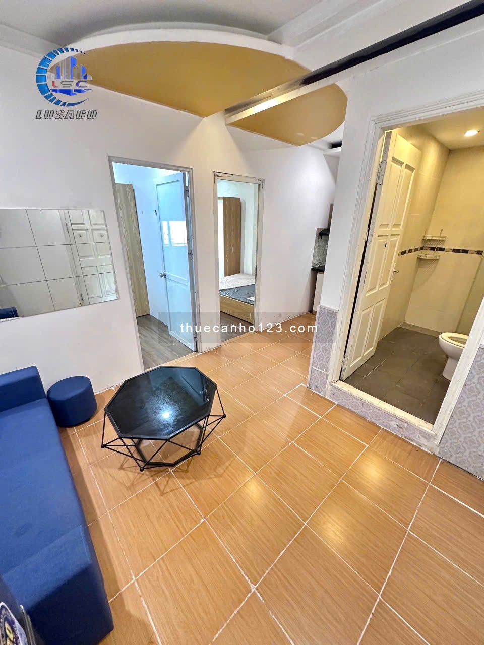 Chính chủ cho thuê căn hộ 2PN 1 Khách, vị trí đẹp tại TRẦN DUY HƯNG