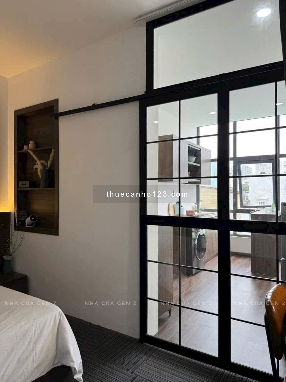 Căn hộ 1PN view kính siêu đẹp - full nội thất - gần Etown Cộng Hòa - Tân Bình