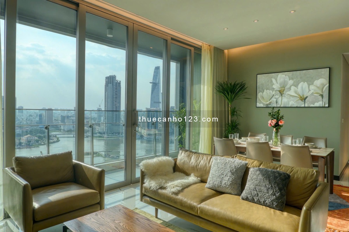 Cho thuê căn hộ 3 phòng ngủ full nội thất luxury tại Empire City Thủ Thiêm