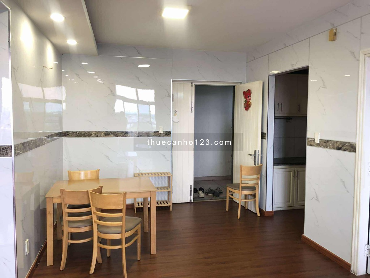 Cho thuê Căn hộ Hồng Lĩnh Plaza H.Bình Chánh, Dt : 81 m2, 2PN, Giá : 9.5 tr/th