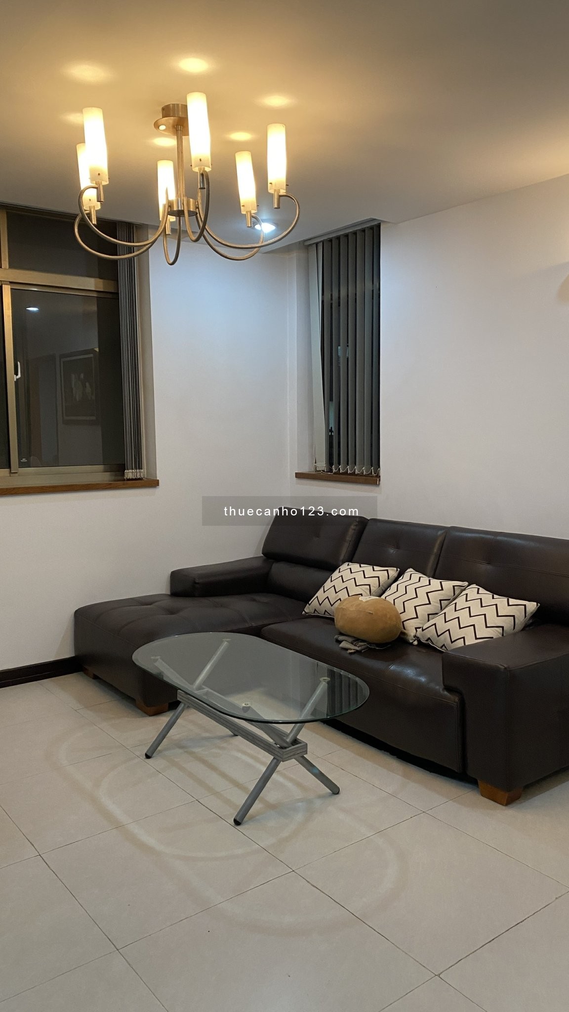 Cho thuê căn hộ Screc Tower quận 3, diện tích 76m2, full nội thất, giá 12tr/tháng