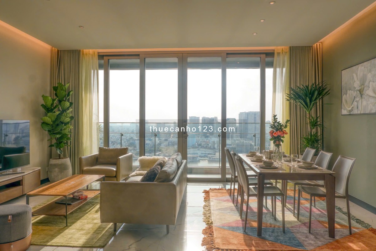 Cho thuê căn hộ 3 phòng ngủ full nội thất luxury tại Empire City Thủ Thiêm