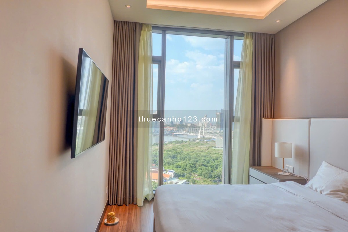 Cho thuê căn hộ 3 phòng ngủ full nội thất luxury tại Empire City Thủ Thiêm