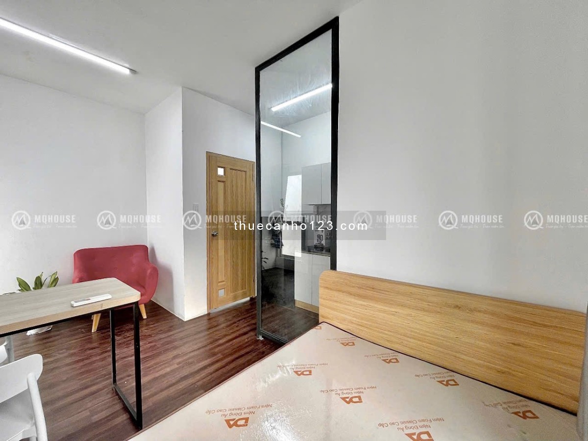  Căn Hộ Studio Phòng Ngủ Riêng Tách Bếp 35m2 Ban Công Lớn ️ Full Nội Thất