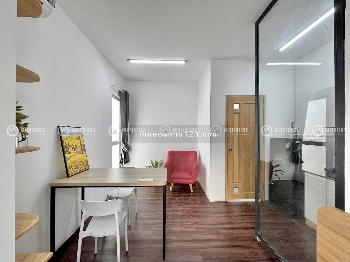  Căn Hộ Studio Phòng Ngủ Riêng Tách Bếp 35m2 Ban Công Lớn ️ Full Nội Thất