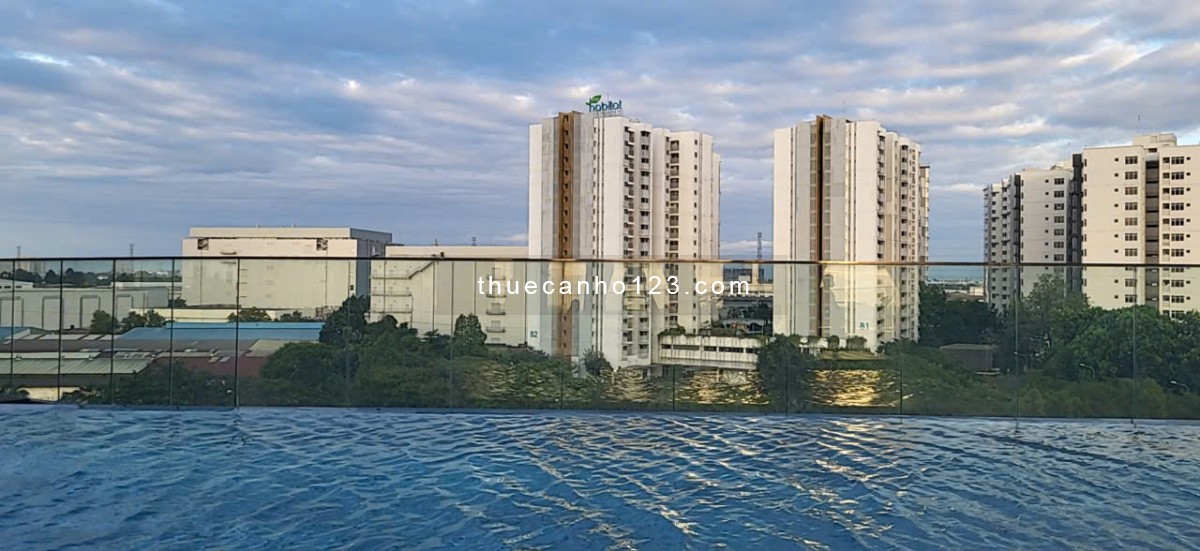 Căn hộ 2 phòng ngủ 1 toilet mới đẹp cho thuê 6tr, ngay AEON, sân Golf