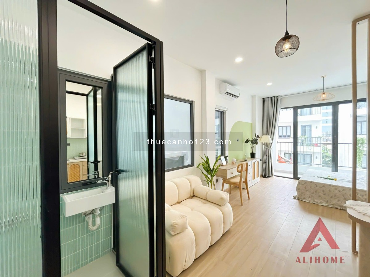 Vibe Nhật chill - Bancol thoáng, nội thất hiện đại, xịn từ trong ra ngoài - Khu cầu Thị Nghè