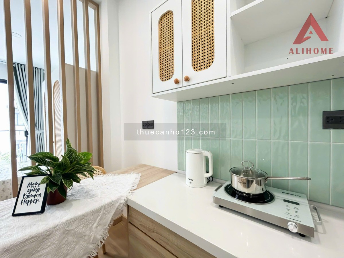 Vibe Nhật chill - Bancol thoáng, nội thất hiện đại, xịn từ trong ra ngoài - Khu cầu Thị Nghè